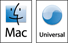 Mac Compatible, Universal Application